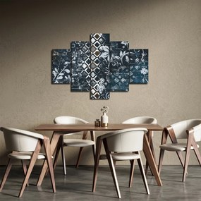 Obraz s kvetinovým dekorom (150x105 cm)