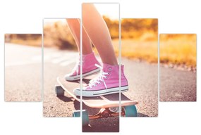Obraz skateboardu (150x105 cm)