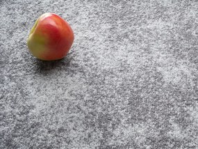 Condor Carpets, Metrážny koberec Serena 6692, na mieru, šíře 4m,5m, šedá, filc, obývacia izba