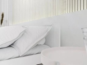 Posteľ IKAROS 80 x 200 cm, biela Rošt: Bez roštu, Matrac: Matrac Coco Maxi 20 cm