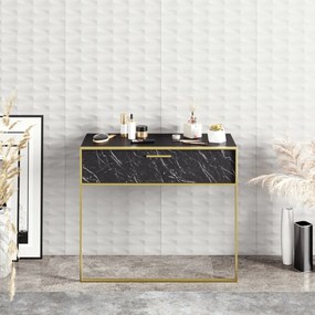 Dekoratívny stolík Polka Black
