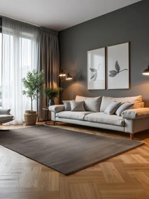 Koberec Elle Decoration Perles Dolomite krémový / antracitový