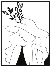 Kovová nástenná dekorácia 60x80 cm Elegant - Mauro Ferretti