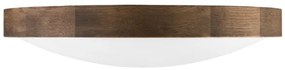 Brilagi - LED Stropné svietidlo CARVALHO SLIM 3xE27/60W/230V dub orech pr. 47 cm