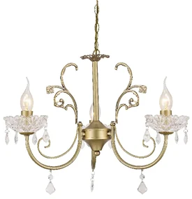 ACA DECOR Závesné svietidlo FABERGE max. 3x40W/E14/230V/IP20