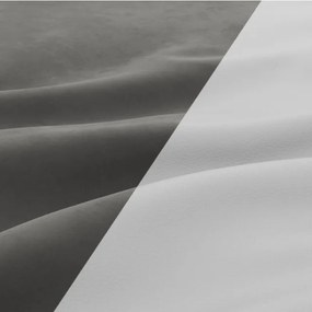 Trojmiestna rozkladacia sedačka LUGO tmavosivá / biela