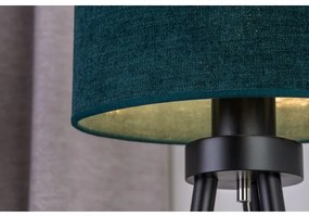 Duolla - Stolná lampa OVAL 1xE27/15W/230V pr. 30 cm zelená