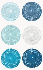 Ručne vyrobené prestierania Tovaglietta, 6 ks