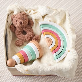 Bieco - Drevená stohovacia veža - berry