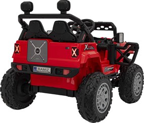 Ramiz Detské elektrické auto OFF ROAD Speed Červené