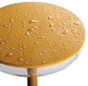 Kanlux 37314 - LED Stmievateľná nabíjacia lampa FLUXY LED/1,7W/1800 mAh IP44 žltá