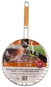 Happy Green Okrúhly grilovací rošt BBQ, 30 cm,