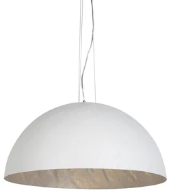 Moderné závesné svietidlo biele 70 cm - Magna