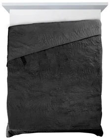 Dekorstudio Luxusný zamatový prehoz na posteľ LUIZ4 v čiernej farbe Rozmer prehozu (šírka x dĺžka): 170x210cm