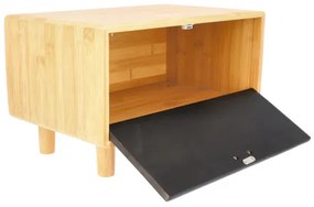 Chlebník BAMBOU čierny 991596
