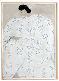 Fine Little Day Autorský plagát White Flower Sofia Lind 50×70 cm