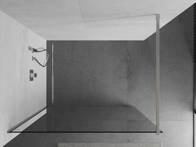 Mexen Kioto, sprchová zásteny typ Walk-In 90 x 200 cm, 8mm číre sklo, oceľová, 800-090-101-97-00