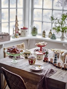 Bloomingville Kameninový tanier Yule Nature Lesní roh