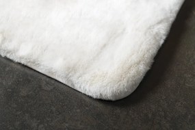 Gedy Gedy, FUZZY kúpeľňová predložka, 50x80 cm, 100% polyester, protisklz, biela, 96FY508002