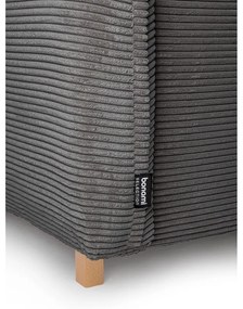 Variabilná sivá menčestrová rozkladacia rohová pohovka Tori – Bonami Selection