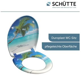 Schütte WC sedadlo z duroplastu (Karibik)  (100335933)