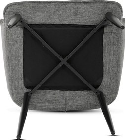 Jedálenské kreslo DCH-J2139 Farba: Sivá