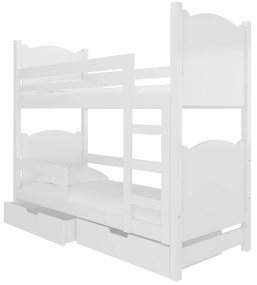 Poschodová detská posteľ 180x75 cm. Akcia -20%. Vlastná spoľahlivá doprava až k Vám domov. 1052106