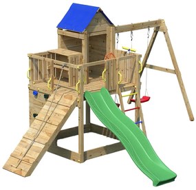 Marimex | Detské ihrisko Marimex Play Basic 014 + zelená šmykľavka | 11640645