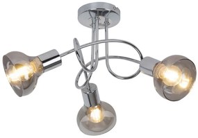 Rabalux HOLLY stropné svietidlo max. 3x40W | E14 | IP20 - chróm