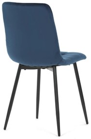 Sada jedálenských stoličiek CT-281 BLUE4, 4 ks