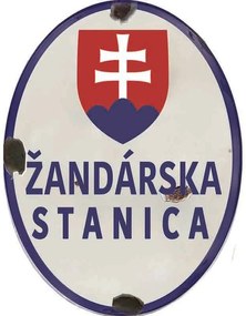 Ceduľa Žandárska Stanica