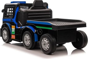 LEAN CARS Elektrické autíčko Mercedes s návesom XMX622B, LCD, tmavomodré