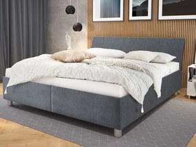 Posteľ Bali 180x200 cm, dymovo šedá látka