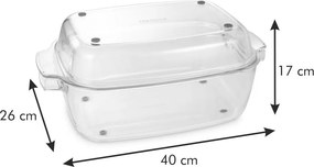 Sklenený pekáč 26x40 cm GrandChef – Tescoma