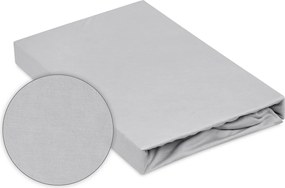Matex Bamboo nepriepustné prestieradlo svetlosivá, 80 x 160 cm