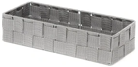 Compactor Úložný organizér do zásuvky Compactor TEX - košík L, 30 x 12 x 7 cm, sivý, L