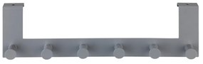 Sivý kovový vešiak na dvere 39 cm Celano – Wenko