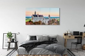 Obraz na akrylátovom skle Nemecko castle jeseň munich 140x70 cm