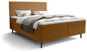 Manželská posteľ 140 cm Napoli Comfort (karamelová) (s roštom, s úl. priestorom). Vlastná spoľahlivá doprava až k Vám domov. 1082522