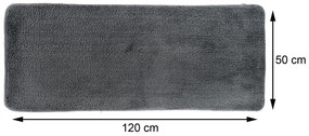 TENDANCE Predložka do kúpeľne Marlet, 50x120 cm, grafitová