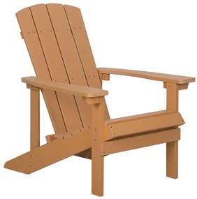 Záhradná stolička Adack (svetlé drevo). Vlastná spoľahlivá doprava až k Vám domov. 1011496