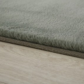 Zelený prateľný okrúhly koberec ø 120 cm Pouffy – Ayyildiz Carpets