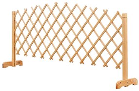 Nastaviteľná drevená mriežka na popínavé rastliny, 2 ks