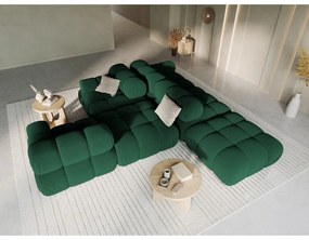 Zelená zamatová pohovka 282 cm Bellis – Micadoni Home