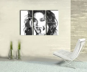 Ručne maľovaný POP Art obraz MADONNA | rôzne rozmery
