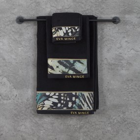 FROTÉ UTERÁK EVA MINGE15 50X90 CM ČIERNA