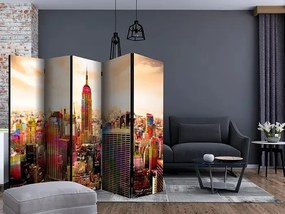 Paraván - Colors of New York City III II [Room Dividers]