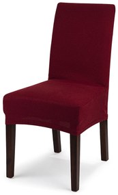 4Home Multielastický poťah na stoličku Comfort bordó, 40 - 50 cm, sada 2 ks