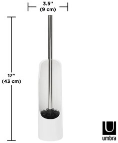Biela plastová WC kefa Touch - Umbra