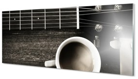 Obraz plexi Coffee gitara 120x60 cm
